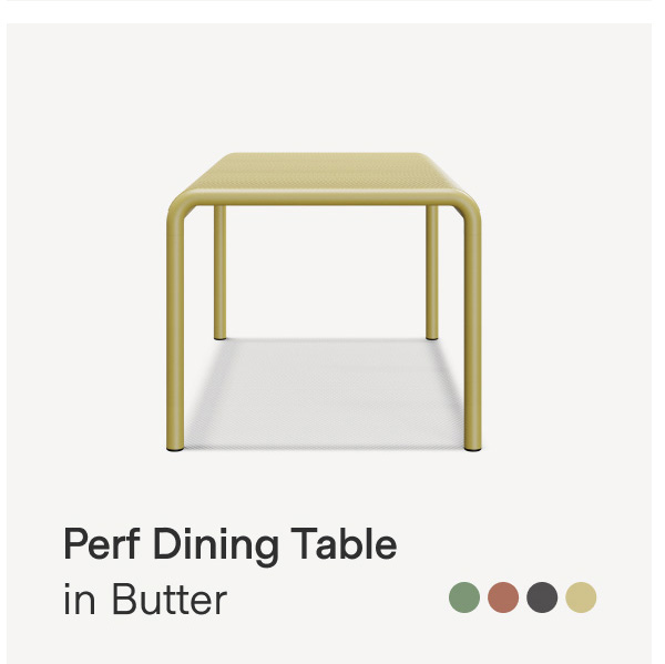 Perf Dining Table in Butter