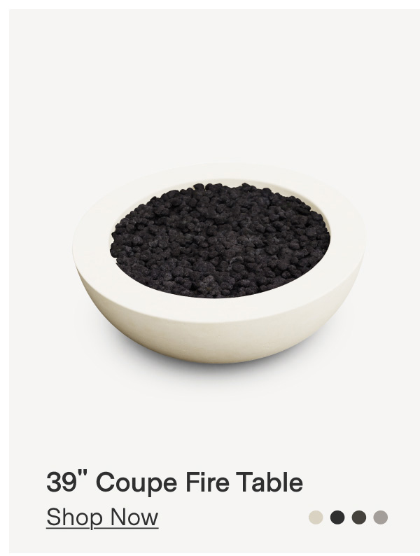 39" Coupe Fire Table - Shop Now