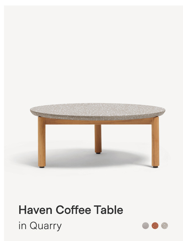 Haven Coffee Table in Quarry