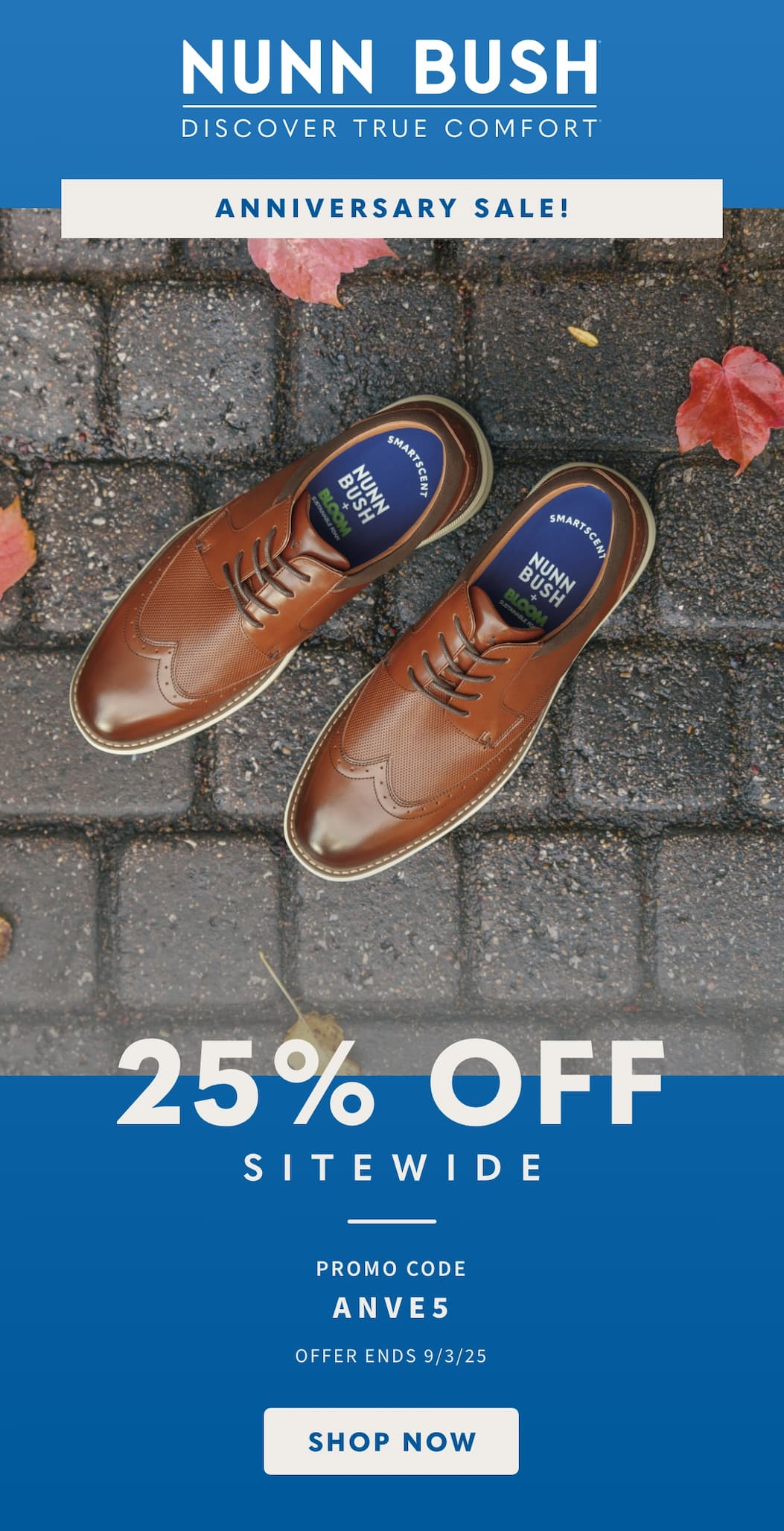 Take 25% off sitewide with promo code ANVE5. Display images to learn more.