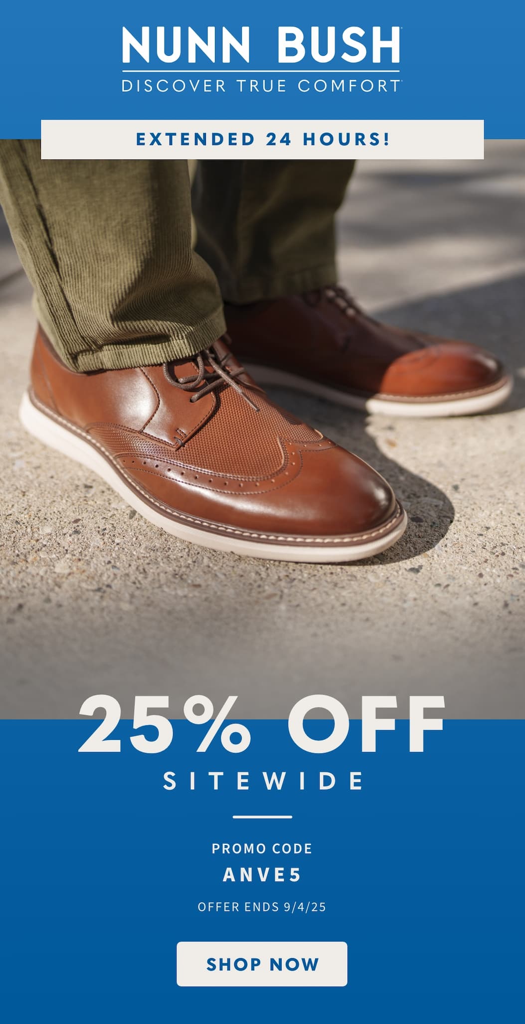 Take 25% off sitewide with promo code ANVE5. Display images to learn more.