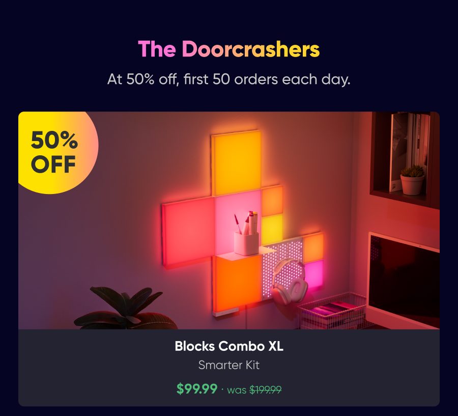 Blocks Combo XL Smarter Kit - $99.99, was $199.99 (50% off)