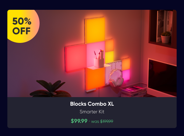 Blocks Combo XL Smarter Kit - $99.99, was $199.99 (50% off)