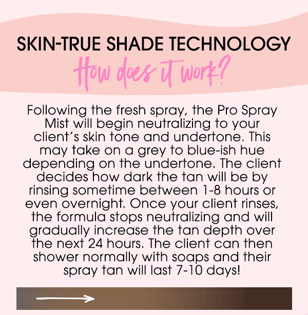 Take control with custom spray tanning 🤩 Body Skin
