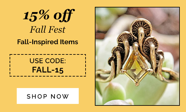 Fall Fest |  15% off Fall-Inspired Items
