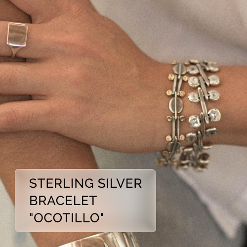Sterling Silver Bracelet - "Ocotillo"