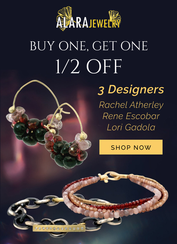 Buy One, Get One 1/2 Off 3 Designers