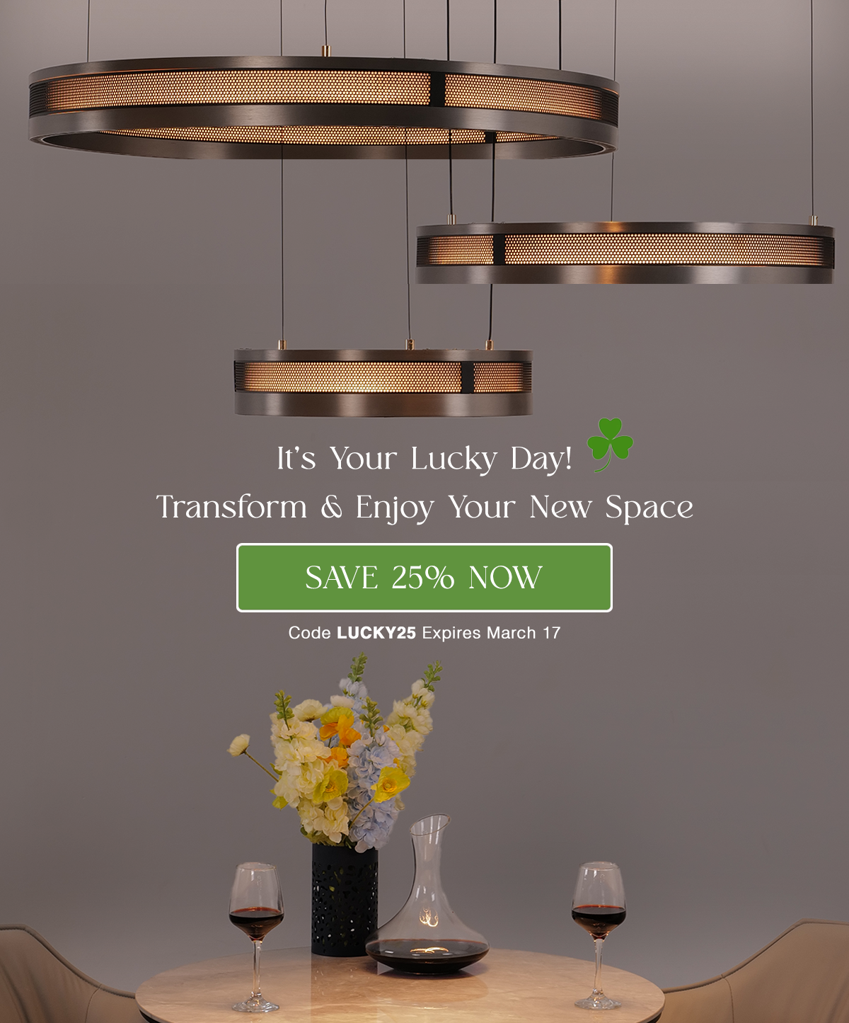 Shop now & save 25%