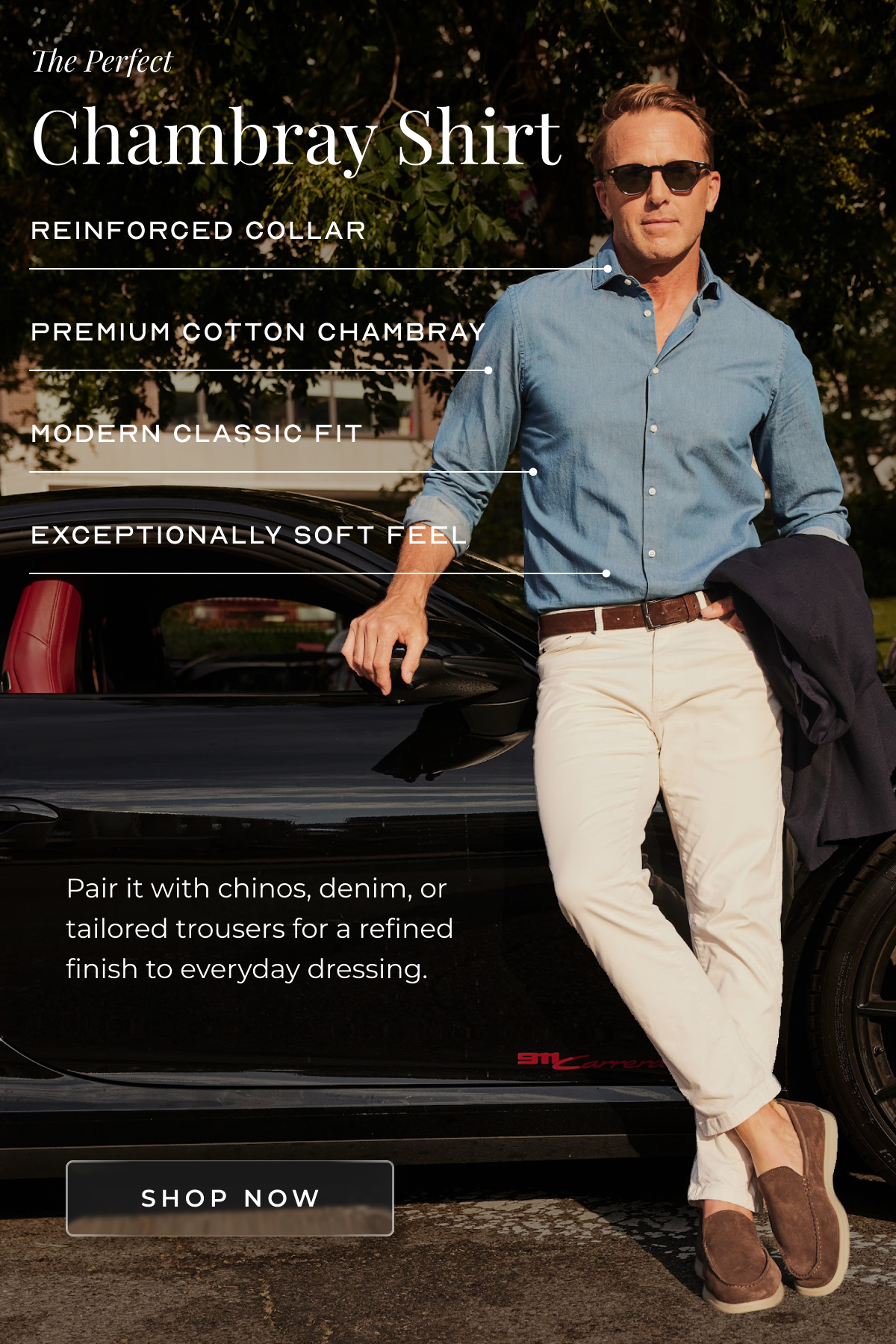 Newport Navy Stripe  featherweight flex polo firm collar technology 6 way stretch Relaxed fit 15% lighter than our classic polo shop now