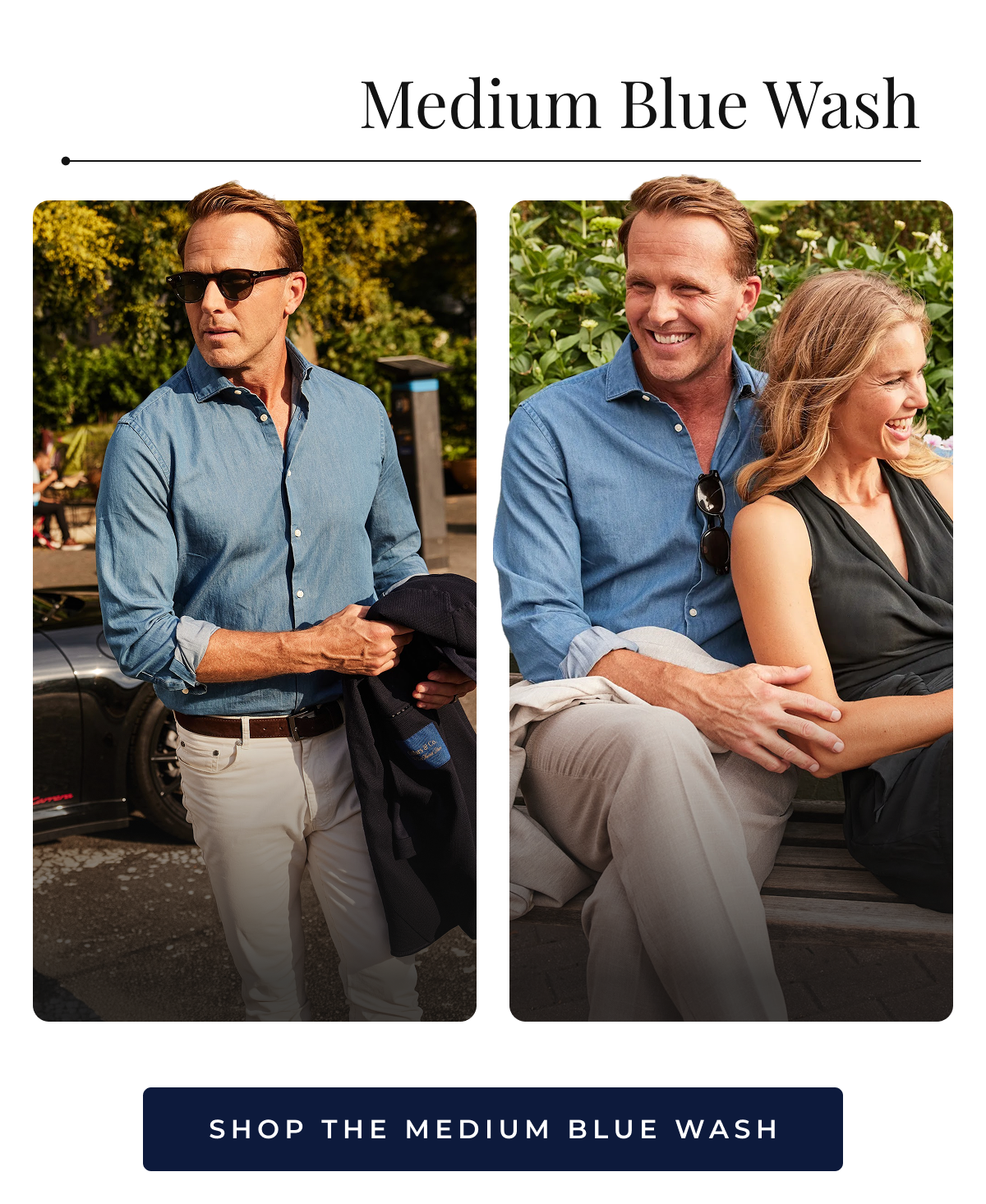 Medium Blue Wash