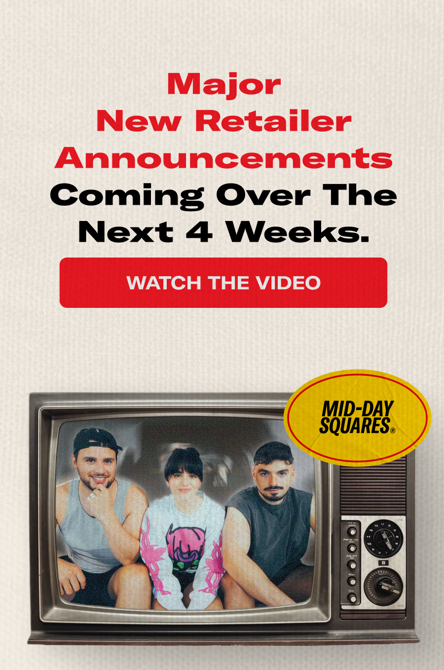 Major Retailer Announcements Coming Over the Next 4 Weeks