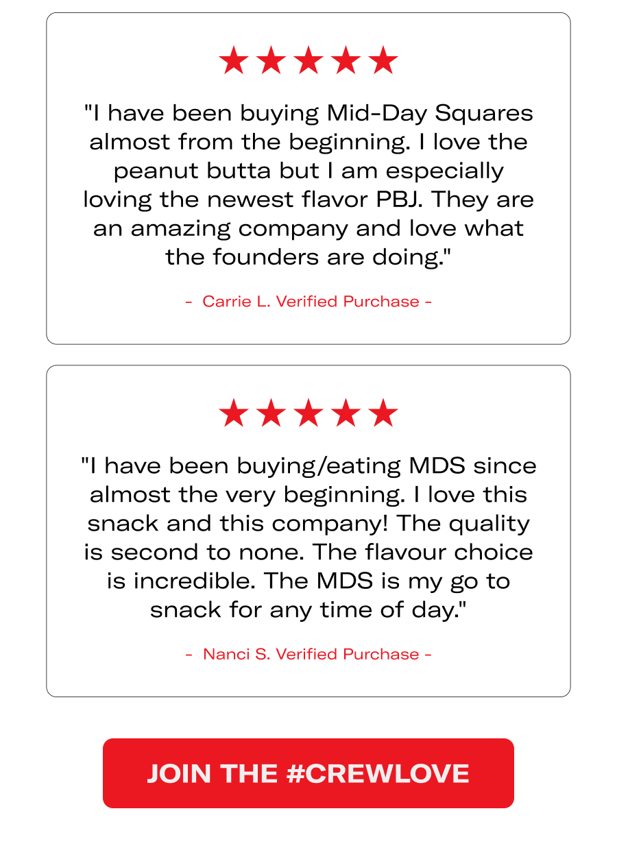 "I have been getting MDS almost from the beginning. I love the peanut butta but I am especially loving the newest flavor PBJ. They are an amazing company and love what the founders are doing.