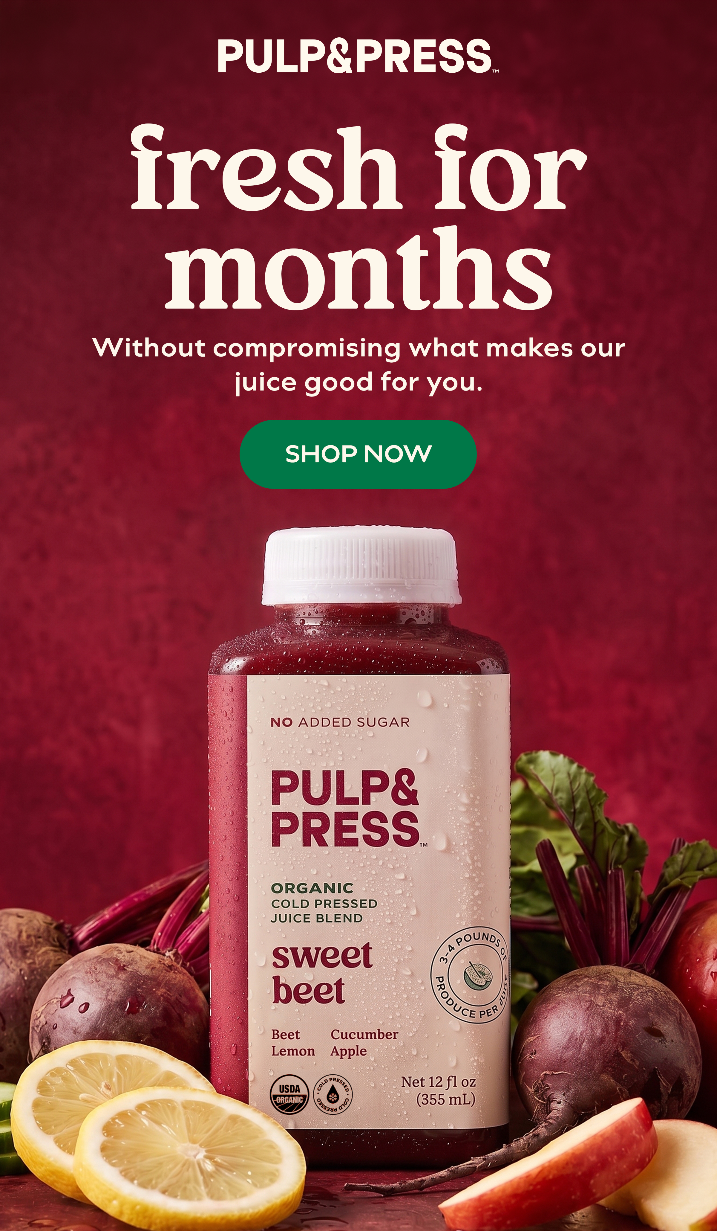 fresh for months