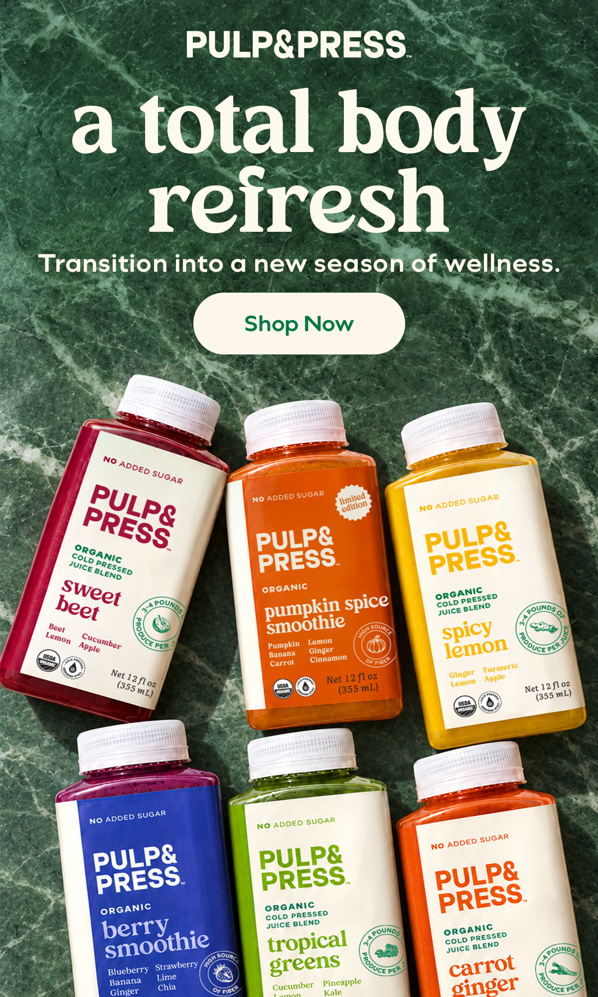 Transition into the new season with a total-body refresh