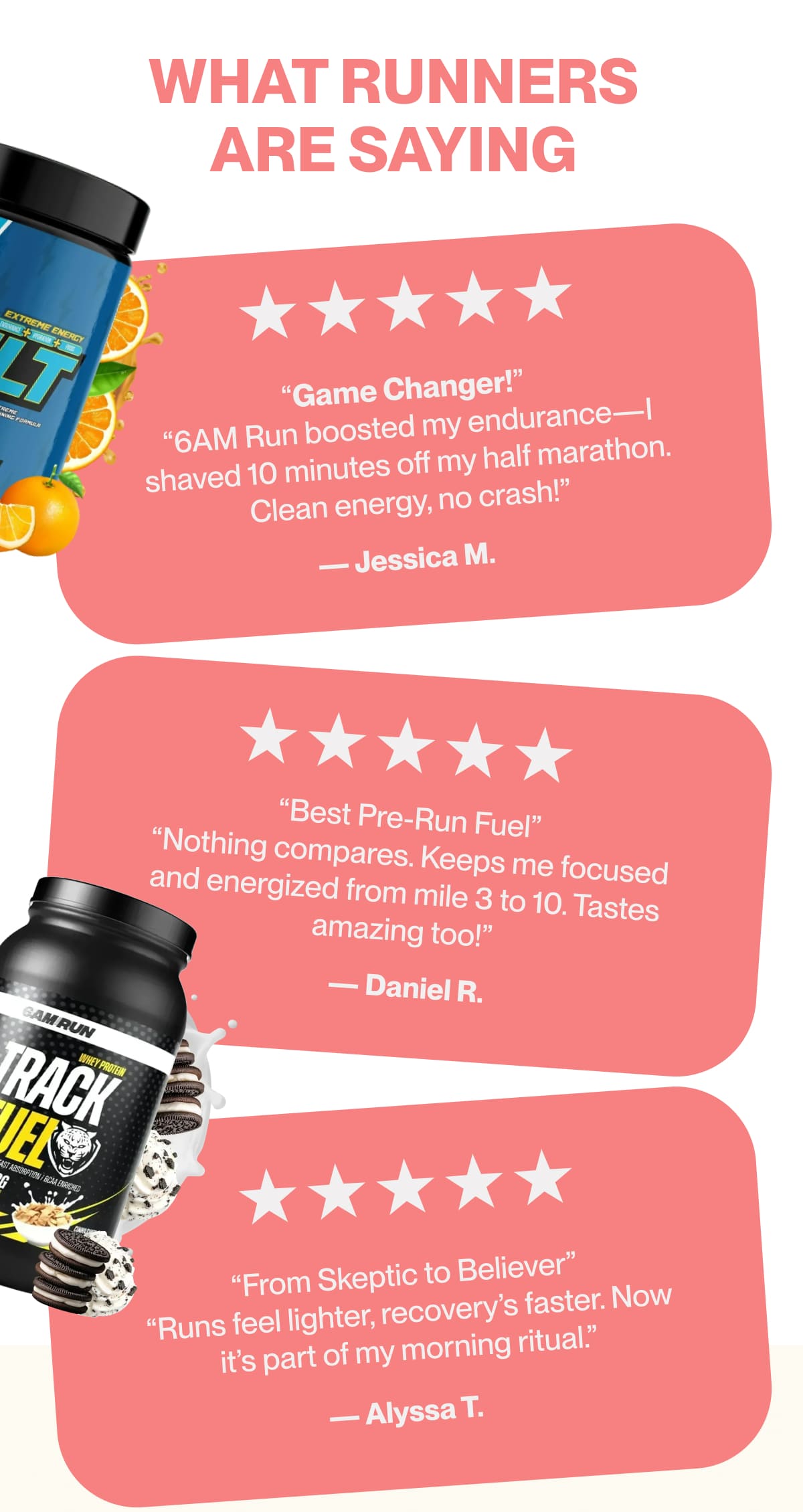 What Runners Are Saying