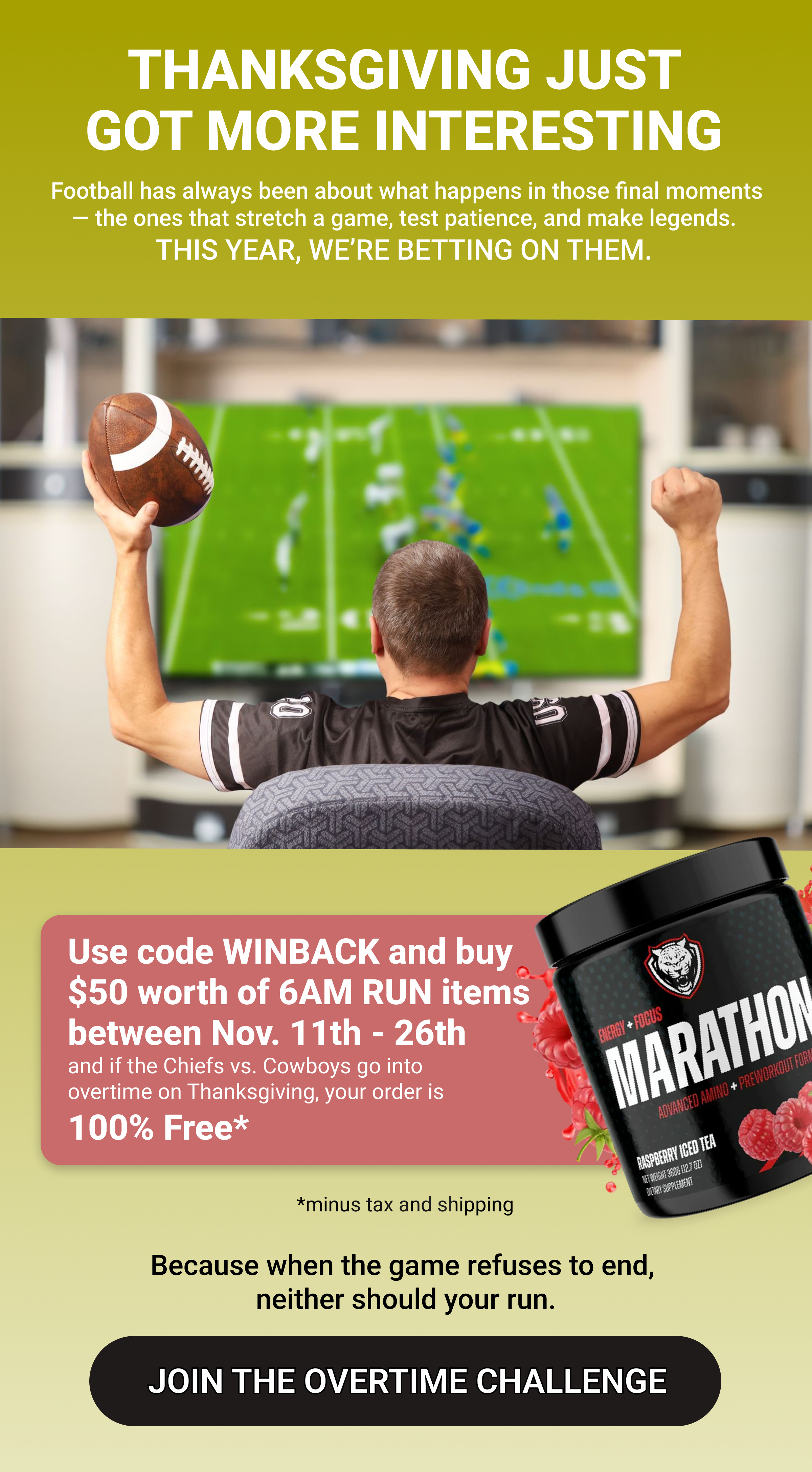 Your All-In-One Running Formula