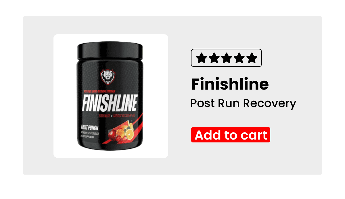 Finishline Post workout recovery