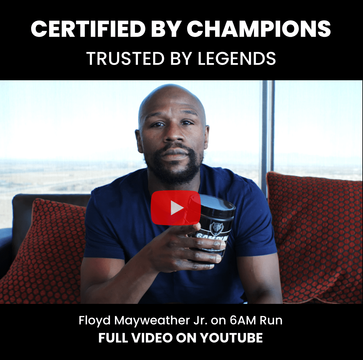 Floyd Mayweather Jr on 6AM RUN