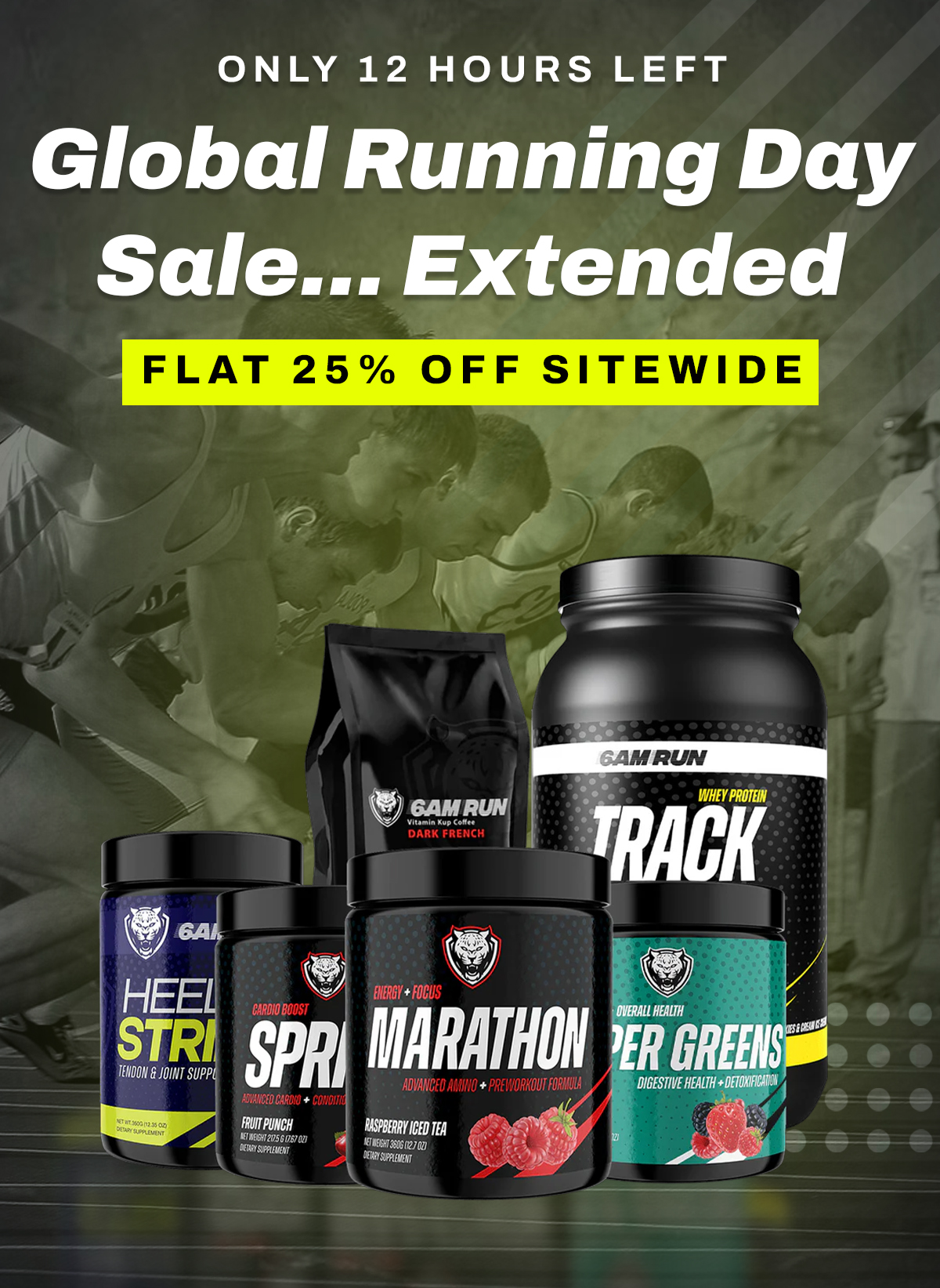 Global Running Day Sale…Extended