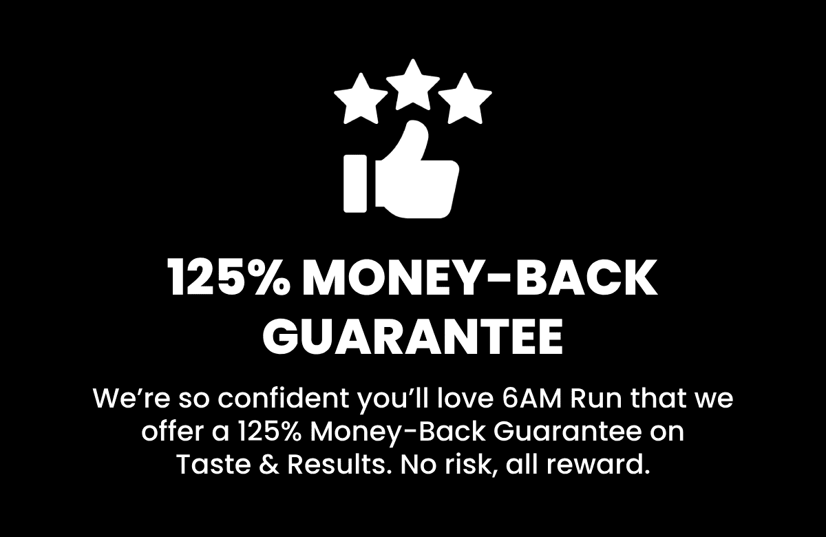 125% Money Back Guarantee