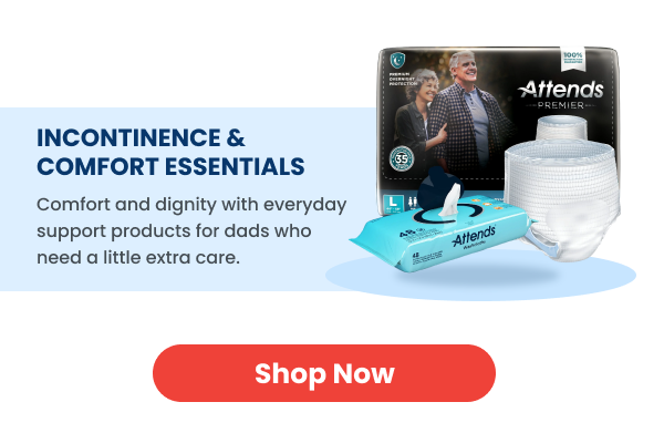 Shop Incontinence Products for Men  >>