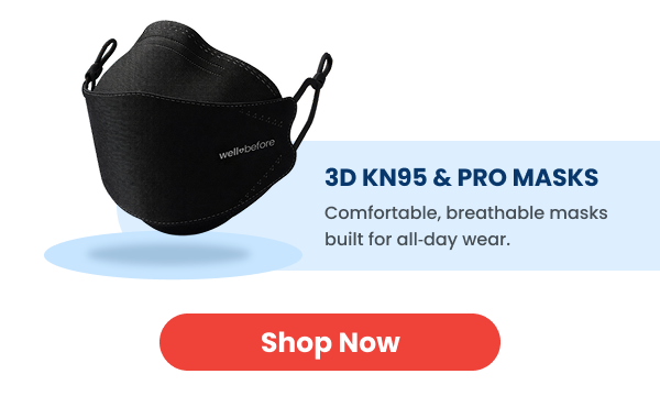 Shop KN95 3D Pro Face Mask  >>>