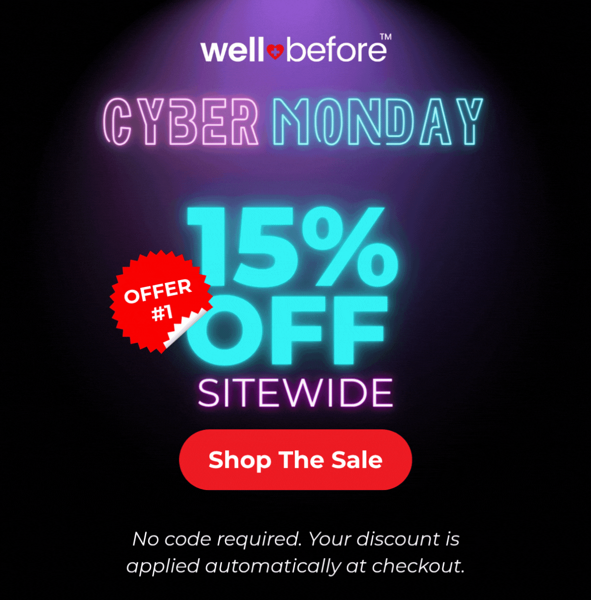 Cyber Monday Sale: Starts Today >> Save 15% off Sitewide