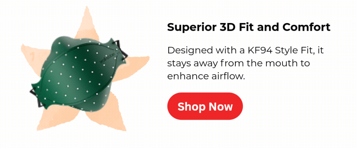 Superior 3D Fit and Comfort >>>