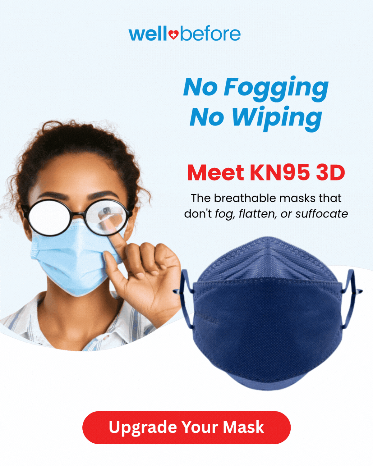 Your Glasses Fog Up Too?  Get Fog-Free Mask >>>