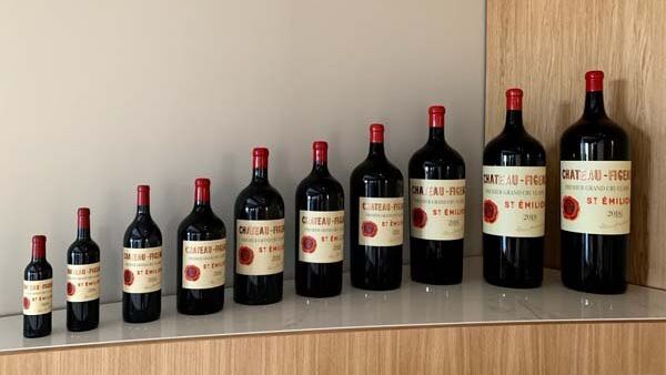 Chateau Figeac bottles