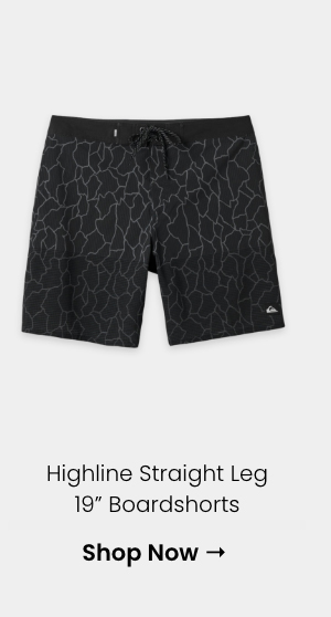Highline Straight Leg 19" Boardshorts