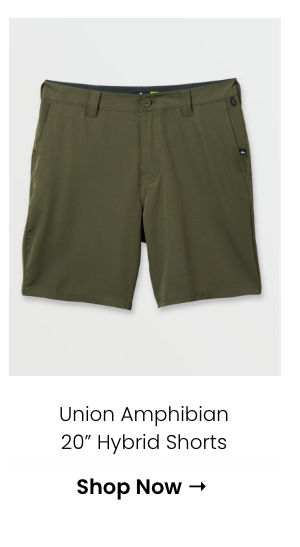 Union Amphibian 20" Hybrid Shorts