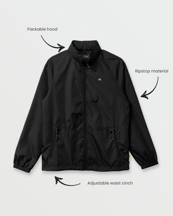 Waterman Shell Shock Water-Resistant Windbreaker