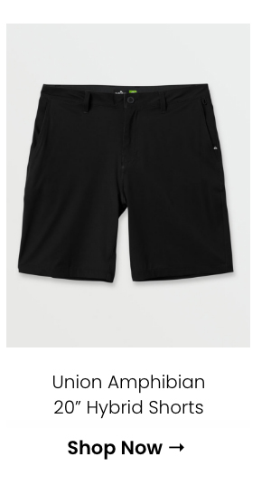 Union Amphibian 20" Hybrid Shorts