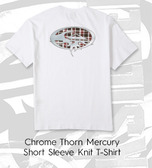 Chrome Thorn Mercury Short Sleeve Knit T-Shirt