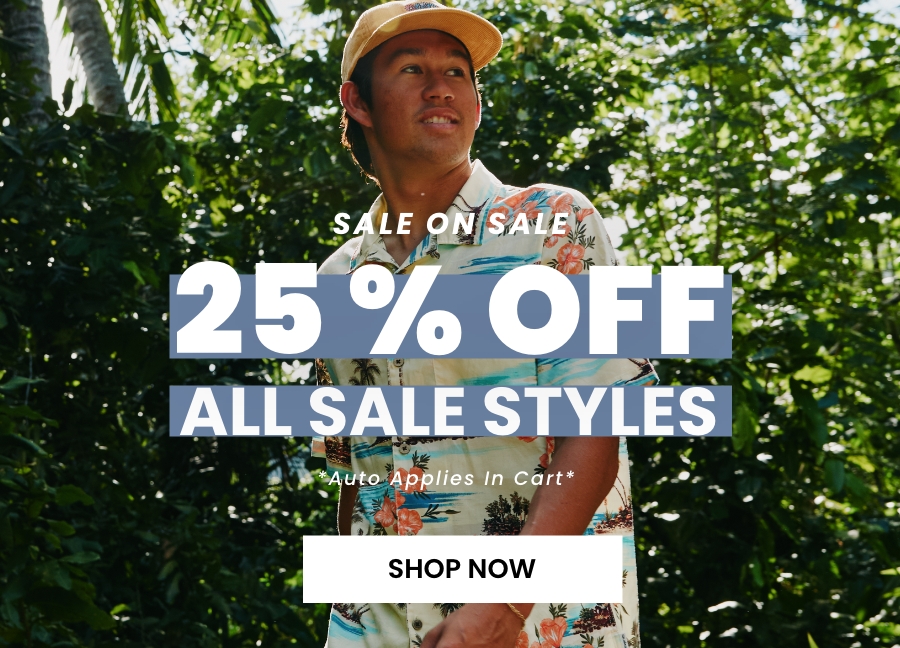 25% Off All Sale Styles