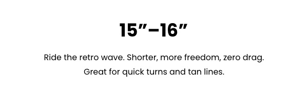 15" - 16"