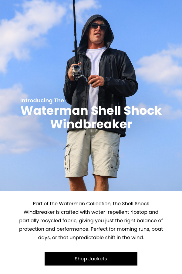 Waterman Shell Shock Water-Resistant Windbreaker
