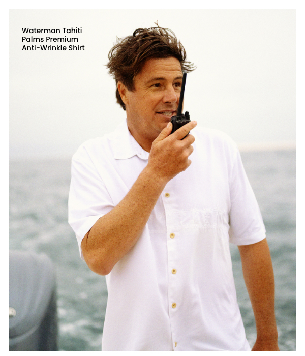 Waterman Tahiti Palms Premium Anti-Wrinkle Shirt