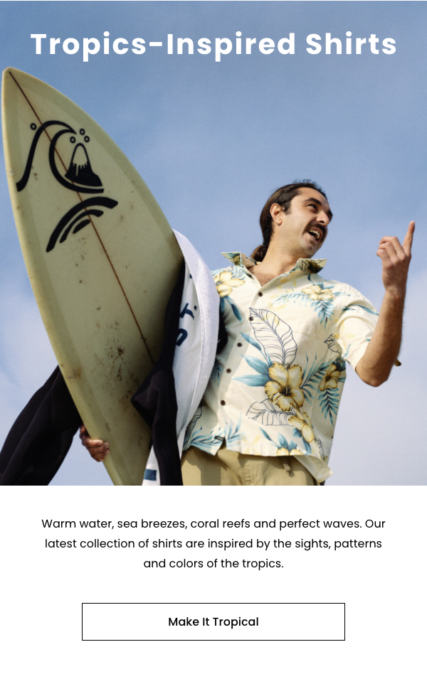 Tropical-Inspired Shirts