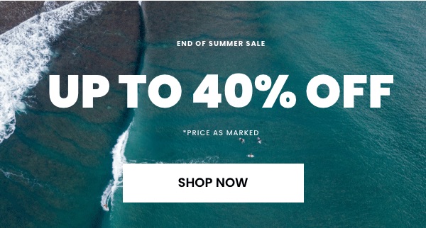 Up To 40% Off