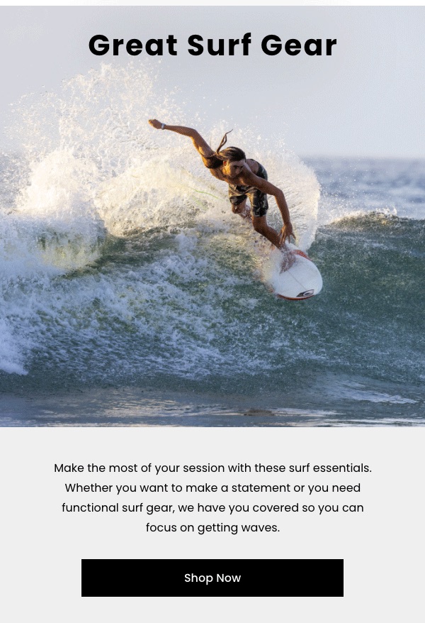Great Surf Gear