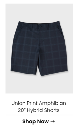 Union Print Amphibian 20" Hybrid Shorts