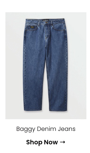 Baggy Denim Jeans Pants