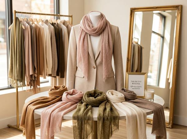 Blue Pacific boutique display — The Outfit Builder