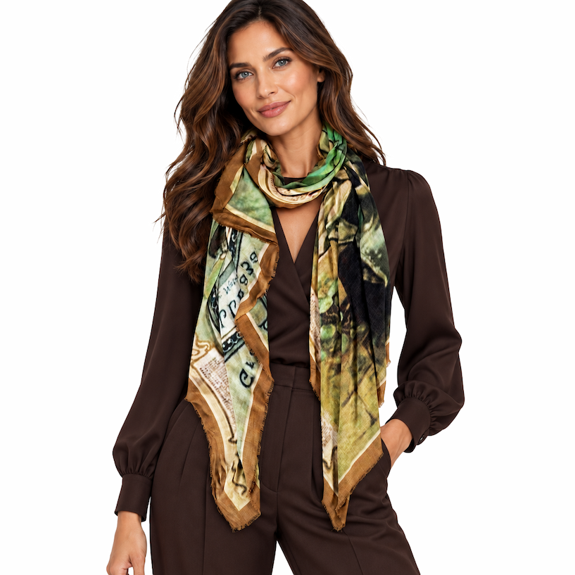 Grand Bazar Scarf lifestyle