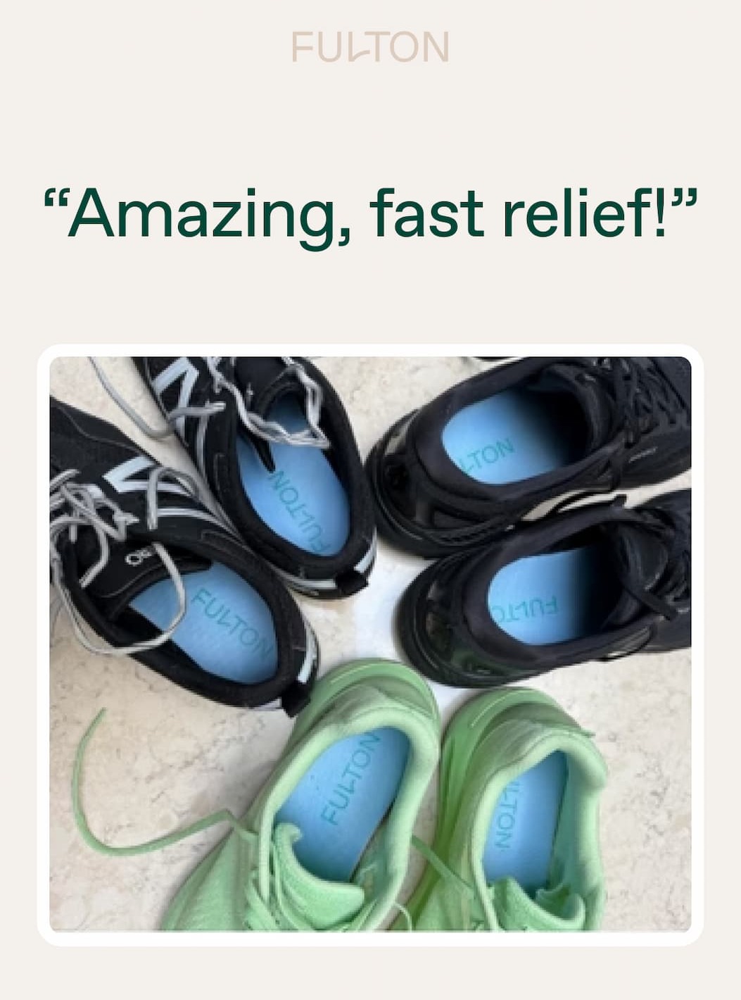 Amazing, fast relief