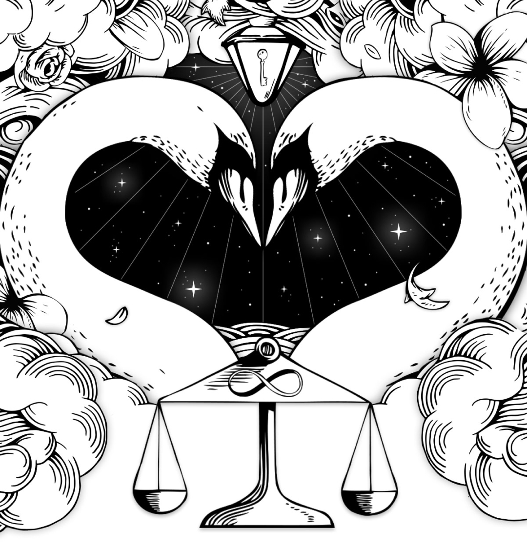 ARgENTUM's LOVER archetype forming a heart for Valentine's Day
