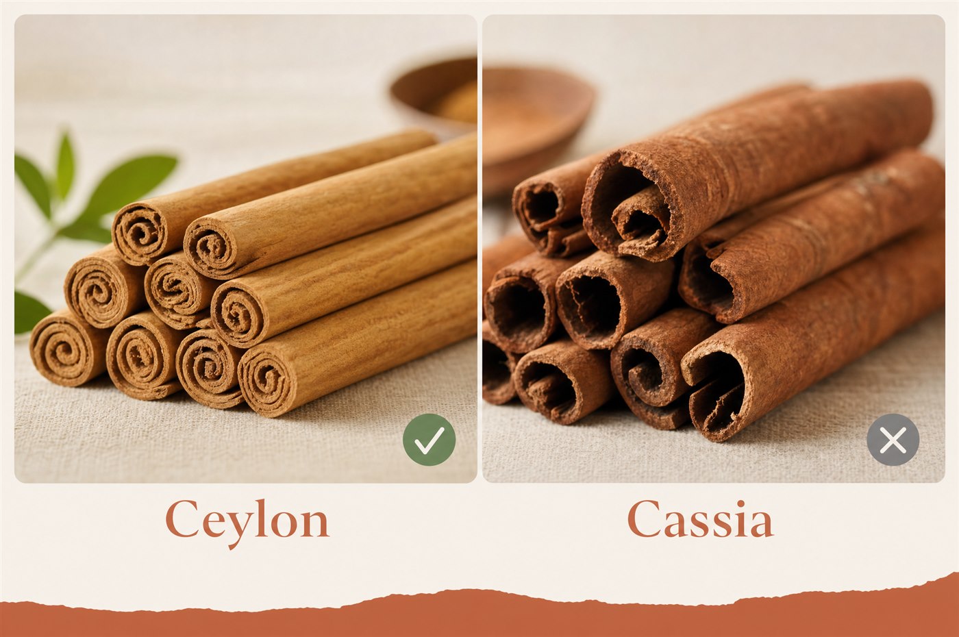 Real Ceylon, Not the Cheap Cassia