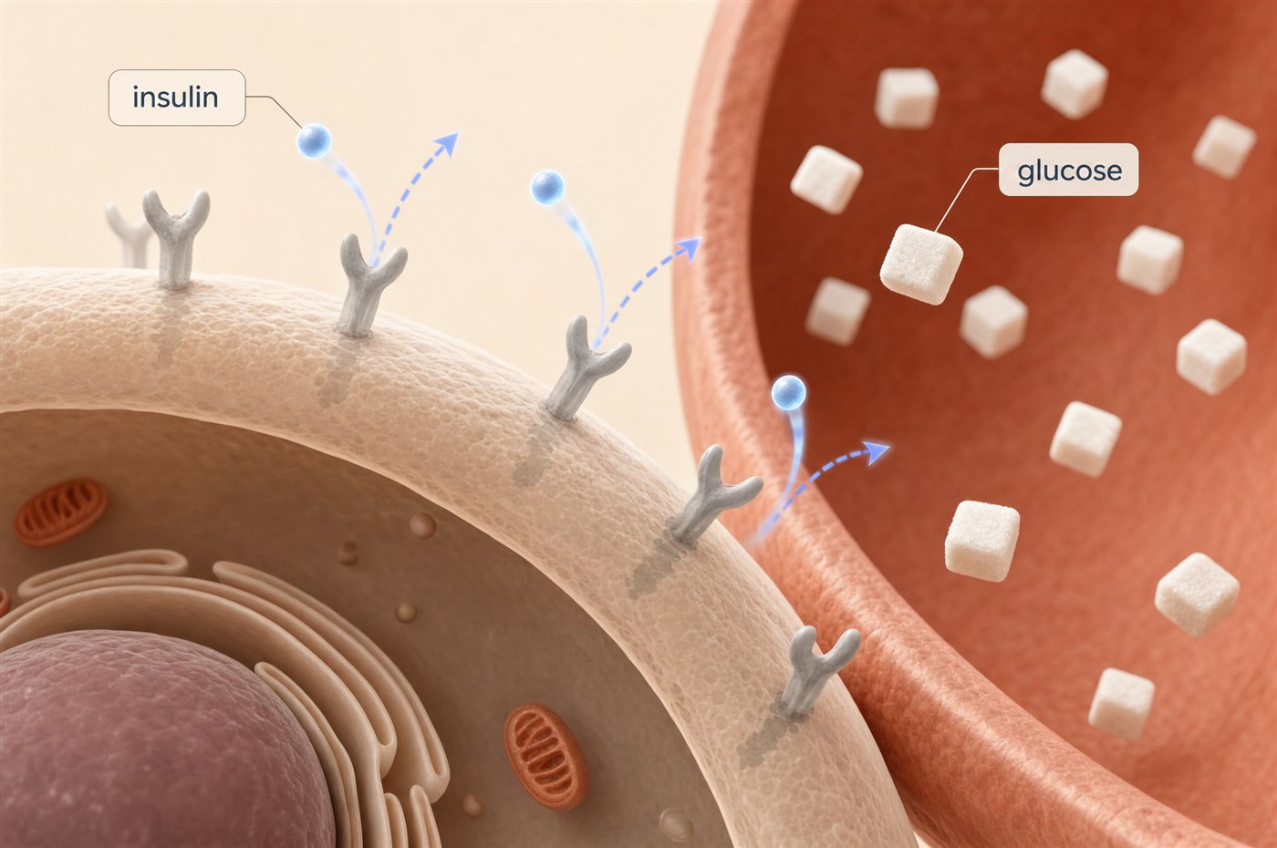 Insulin resistance worsening over time: early, getting worse, hard to reverse